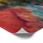 Poster Kandinsky - Paysage avec pluie (Coin)