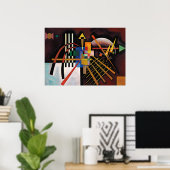 Poster Kandinsky peinture Abstraite oeuvre classique (Bureau à domicile)