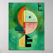 Poster Kandinsky - Peinture abstraite populaire et ascend (Devant)