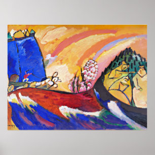 Poster Kandinsky - Peinture avec Troika