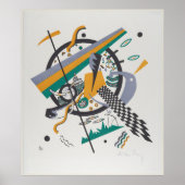 Poster Kandinsky 'Petits Mondes' 1922 (Devant)