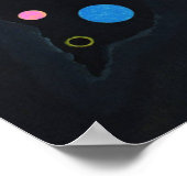 Poster Kandinsky Plusieurs cercles Abstrait (Coin)
