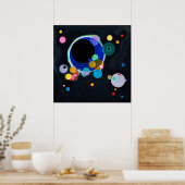 Poster Kandinsky Plusieurs cercles Abstrait (Cuisine)