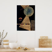 Poster Kandinsky - Point de rencontre (Cuisine)