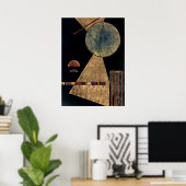 Poster Kandinsky - Point de rencontre (Bureau à domicile)