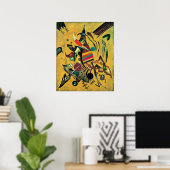 Poster Kandinsky - Points, art abstrait (Bureau à domicile)