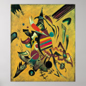 Poster Kandinsky - Points, art abstrait (Devant)