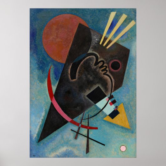 Poster Kandinsky - Points et ronds (Devant)