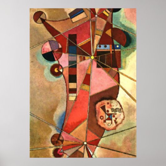Poster Kandinsky - Points fixes (Devant)