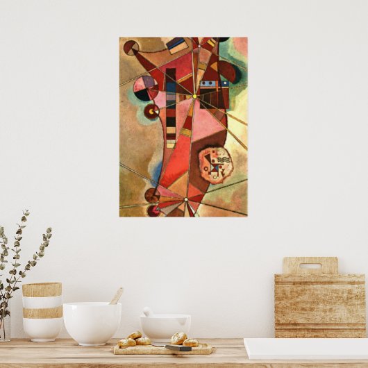 Poster Kandinsky - Points fixes (Cuisine)