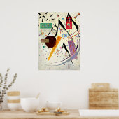 Poster Kandinsky - Points noirs (Cuisine)