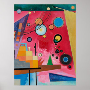 Poster Kandinsky - Rouge lourd