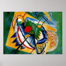 Kandinsky - Rouge ovale