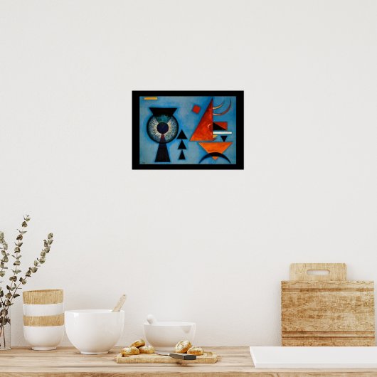 Poster Kandinsky Soft Hard Abstrait (Cuisine)