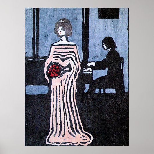 Poster Kandinsky - The Singer (Devant)