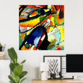 Poster Kandinsky - Un ange du jugement Dernier, (Bureau à domicile)