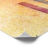 Poster Kandinsky - Vibrant, peinture abstraite populaire (Coin)