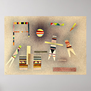 Poster Kandinsky - Vol, peinture célèbre,