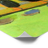 Poster Kandinsky - Vue sur le Staffelsee (Coin)