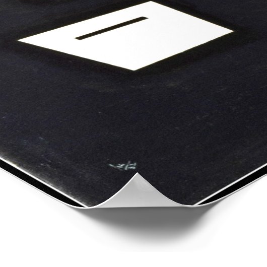 Poster Kandinsky, White Soft et Hard (Coin)