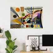 Poster Kandinsky's Composition Abstract Painting Artwork (Bureau à domicile)