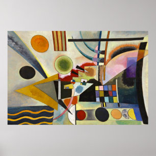 Poster Kandinsky's Composition Abstract Painting Artwork