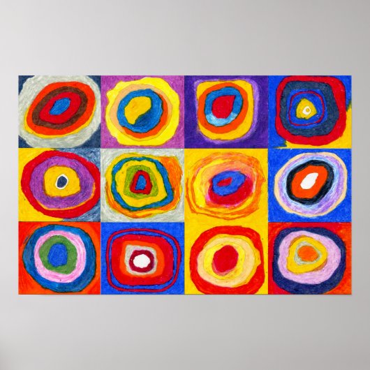 Poster Kandisnky Circles (Voorkant)