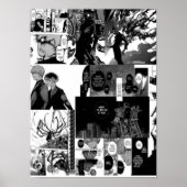 Poster Kaneki Ken Collage esthétique (Devant)