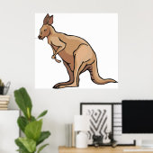 Poster Kangaroo (Bureau à domicile)