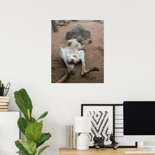 Poster Kangaroo (Bureau à domicile)