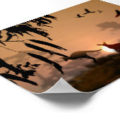 Poster Kangaroos (Coin)