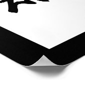 Poster Kanji de la Vérité - Makato (Coin)