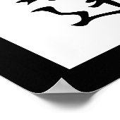 Poster Kanji japonais pour ami - Tomodachi (Coin)