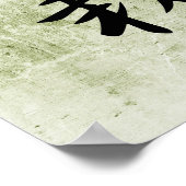 Poster Kanji japonais pour Bonsai - Bonsai (Coin)