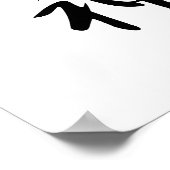 Poster Kanji japonais pour déesse - Megami (Coin)