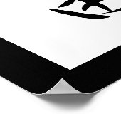 Poster Kanji japonais pour la liberté - Jiyuu (Coin)