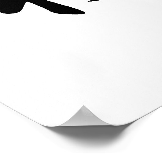 Poster Kanji japonais pour les fleurs de cerisiers - Saku (Coin)