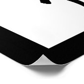 Poster Kanji japonais pour les Lumières - Satori (Coin)