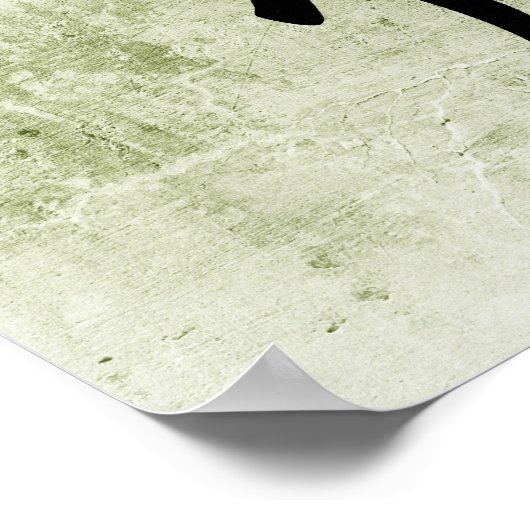 Poster Kanji japonais pour les Lumières - Satori (Coin)