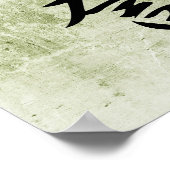 Poster Kanji japonais pour l'honneur - Meiyo (Coin)