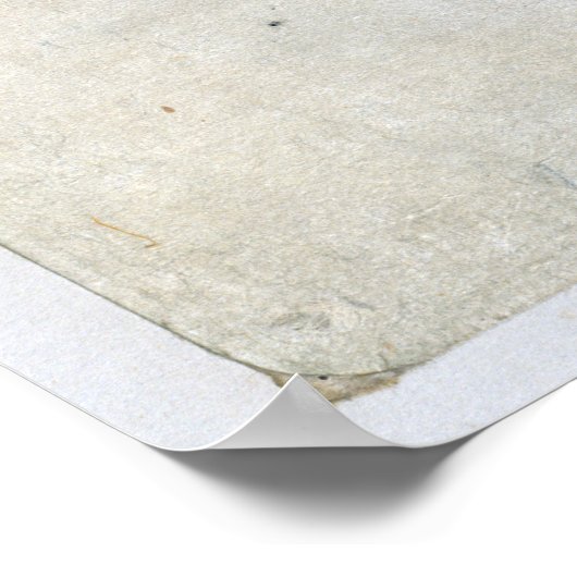 Poster Kanji Samurai Ancien Art Japonais Imprimer (Coin)