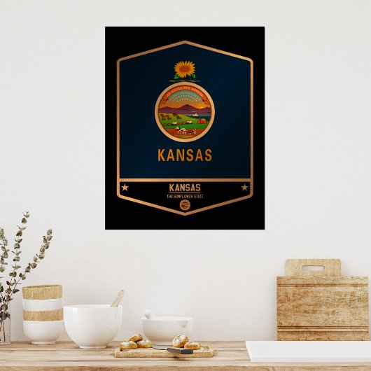Poster Kansas (Cuisine)