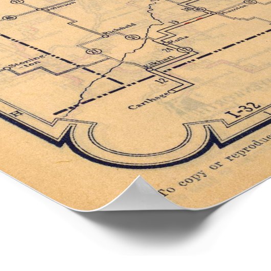 Poster Kansas (Coin)