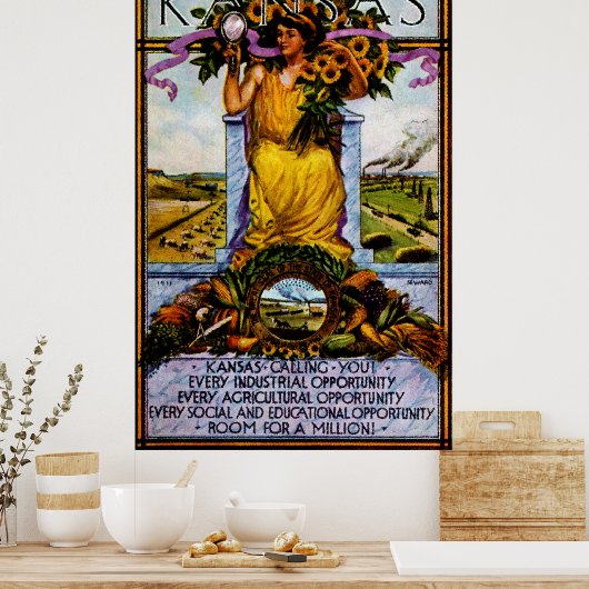 poster Kansas 1911 (Keuken)