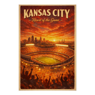 Poster KANSAS CITY – Heart of the Game