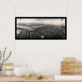 Poster Kansas City Stockyards Photo 1907 (Cuisine)