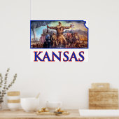 Poster Kansas et John Brown dans le prélude tragique (Cuisine)