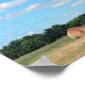Poster Kansas Hay Bales (Coin)