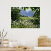 Poster Kansas Meadows et Fleurs sauvages (Cuisine)
