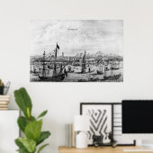 Poster Kanton, Chine, 1669 (Bureau à domicile)